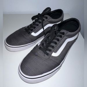 Men's Vans Dark Grey (Size 10)